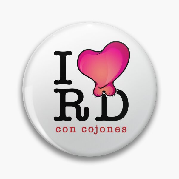 Item preview, I Love RD Con Cojones designed and sold by santanafirpo.