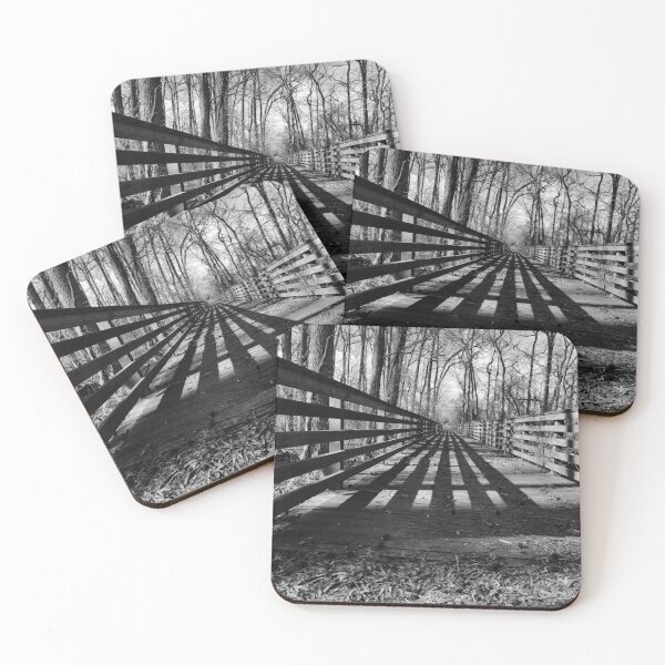 Item preview, Black and White Wooden Bridge designed and sold by 8kPzGZjJ20Rj.