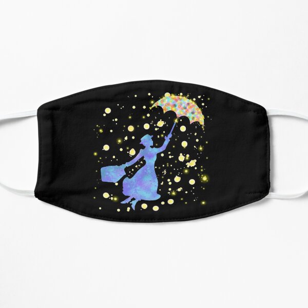 magical mary poppins Flat Mask