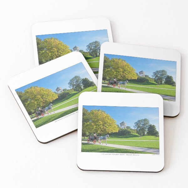 Item preview, English Garden with Monopteros and Horsedrawn Carriage, Munich, Germany designed and sold by AndreasPrott.