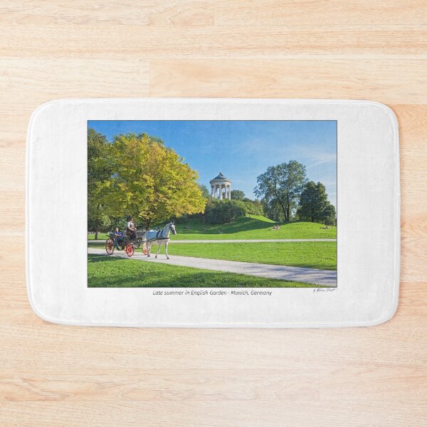 Item preview, English Garden with Monopteros and Horsedrawn Carriage, Munich, Germany designed and sold by AndreasPrott.