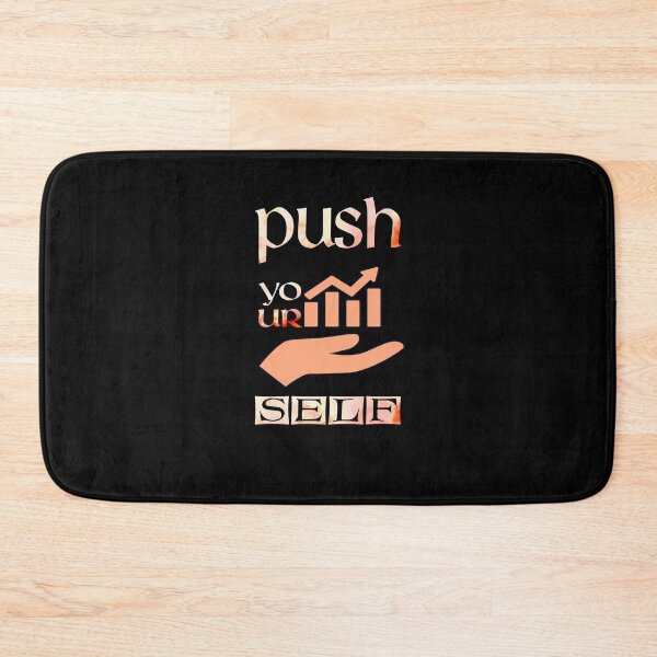 Item preview, Push your self, motivation designed and sold by adnane4off.