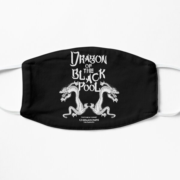 Dragon Of The Black Pool - Light Text Variant Mask
