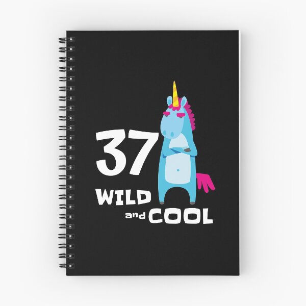 Item preview, 37 Bday Outfit Funny Unicorn 37th Birthday Gift For Him Wild & Cool Thirty-Seven Years Old Bday Party designed and sold by FunnySunny T-Shirts.