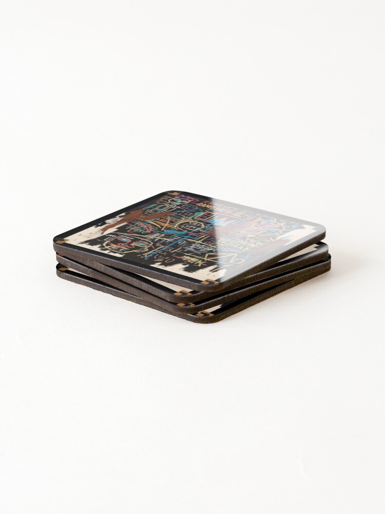 Alternate view of Vectorised famous New York street art / pop art from the 70s. Coasters (Set of 4)