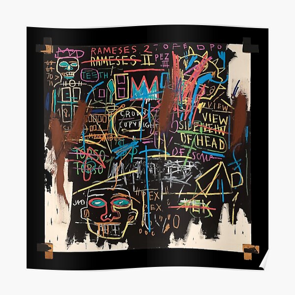 Vectorised famous New York street art / pop art from the 70s. Poster