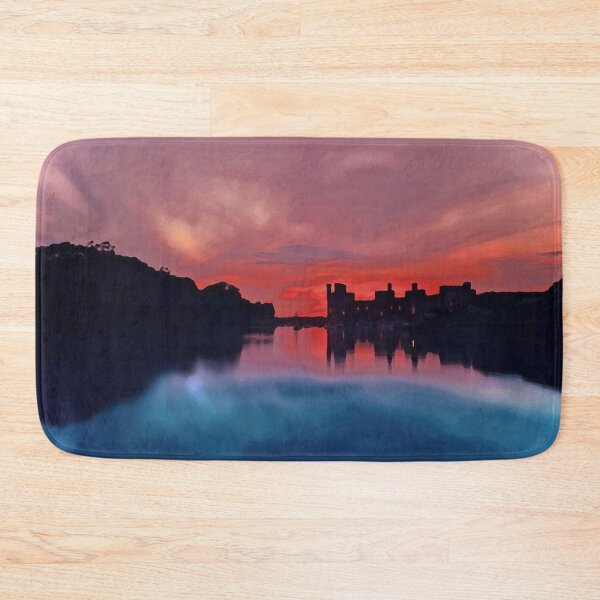 Item preview, CAERNARFON CASTLE SMOKEY SUNSET AND SEA  designed and sold by NICK COBURN PHILLIPS.