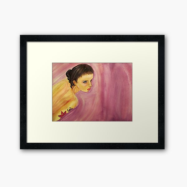 Namaste: I Bow To The Holiness In You That Is Also In Me Framed Art Print