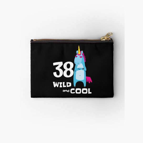 Item preview, 38 Bday Outfit Funny Unicorn 38th Birthday Gift For Him Wild & Cool Thirty-Eight Years Old Bday Party designed and sold by FunnySunny T-Shirts.