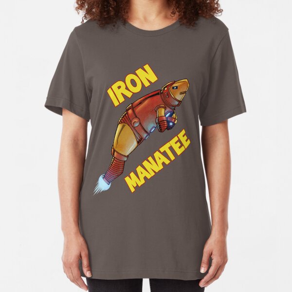 Iron Manatee SALE! Slim Fit T-Shirt