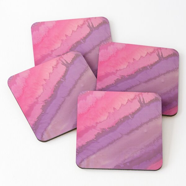 Item preview, Slanted stripes in pink and purple designed and sold by Boscastle.