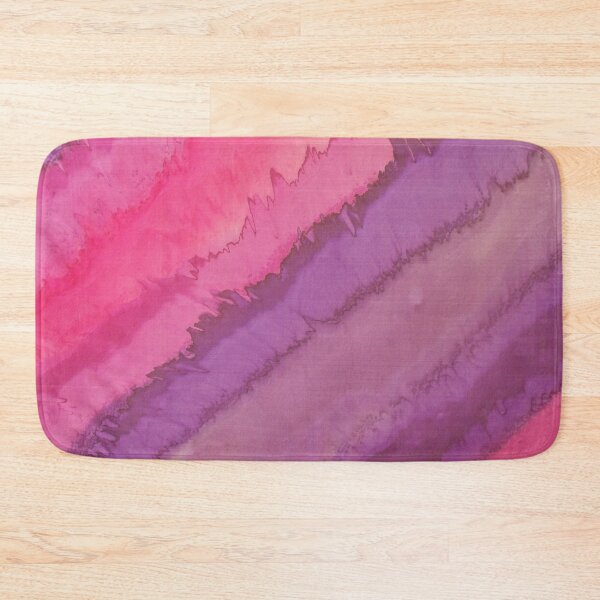 Item preview, Slanted stripes in pink and purple designed and sold by Boscastle.