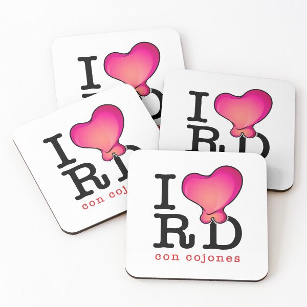 Item preview, I Love RD Con Cojones designed and sold by santanafirpo.