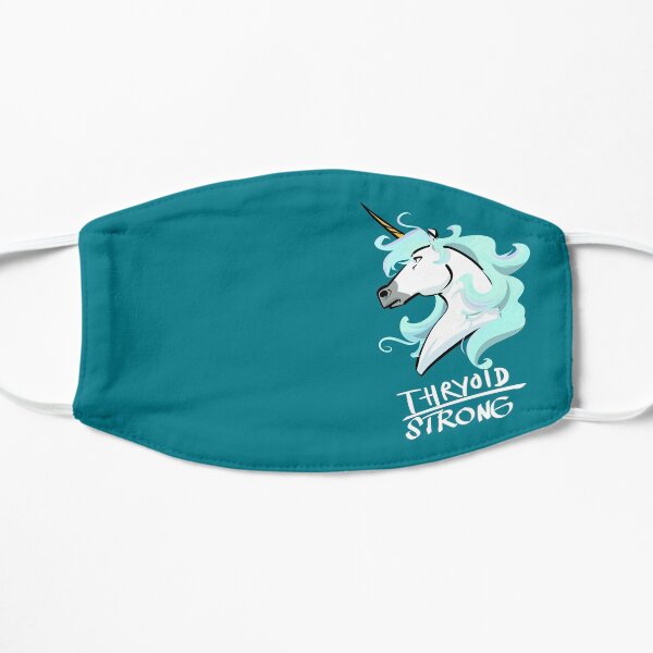Thyroid Strong Unicorn For Thyroid Disease Awareness Mask