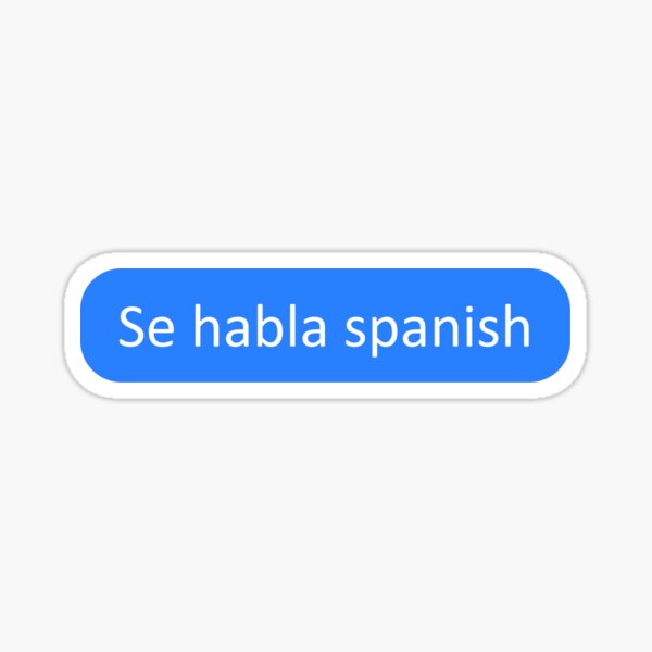 Item preview, Se habla spanish designed and sold by SmileMiau.
