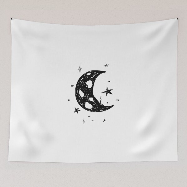 Item preview, Half Moon and Stars designed and sold by Flenix.