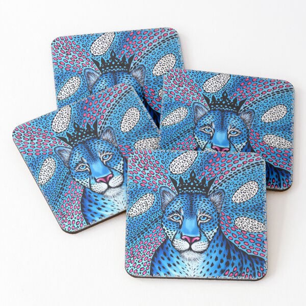 Item preview, Blue Leopard designed and sold by Helen Bellart.