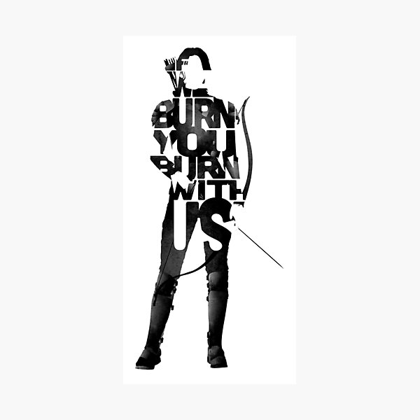 If we burn you burn with us Photographic Print