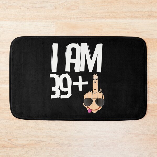 Item preview, Funny 40th birthday Gift ideas. I am 39+1 Finger Birthday design designed and sold by D-C-Designs.