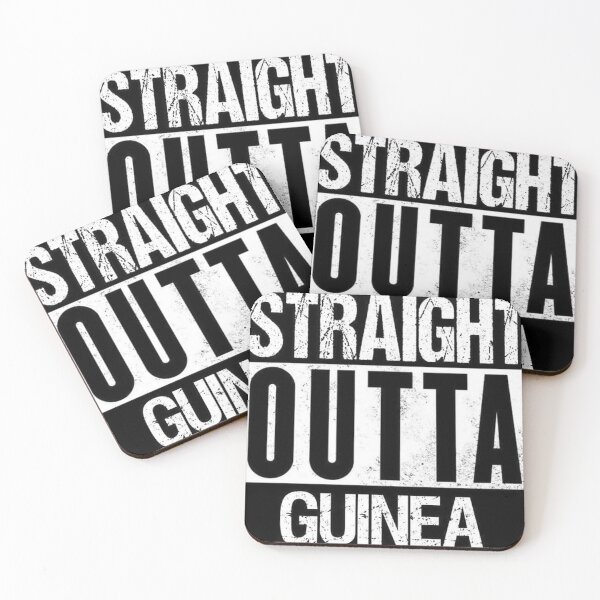Item preview, Straight Outta Guinea  designed and sold by Designer Eccentric.