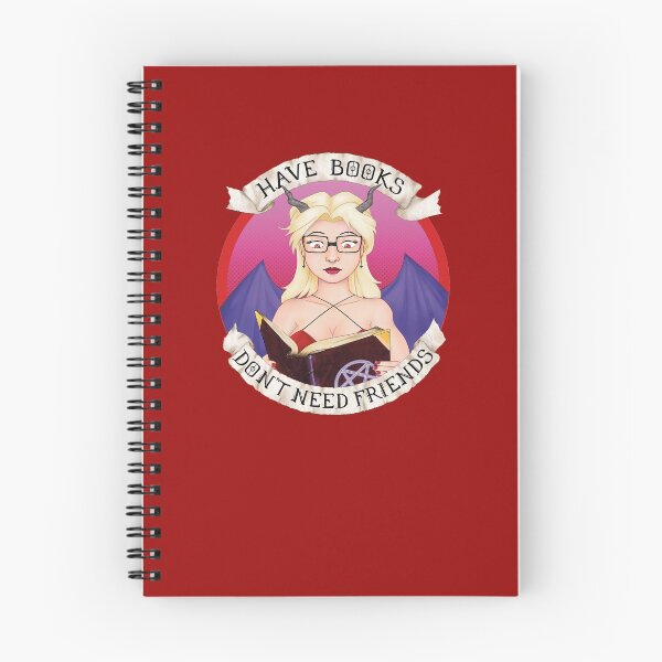 Item preview, Devil Dee the Book Nerd designed and sold by BLWerks.