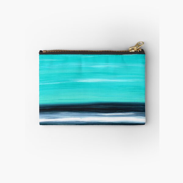 Item preview, Aqua Sky - Bold Abstract Landscape Art designed and sold by Sharon Cummings Art.