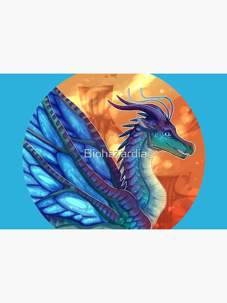 Wings of Fire - Blue by Biohazardia