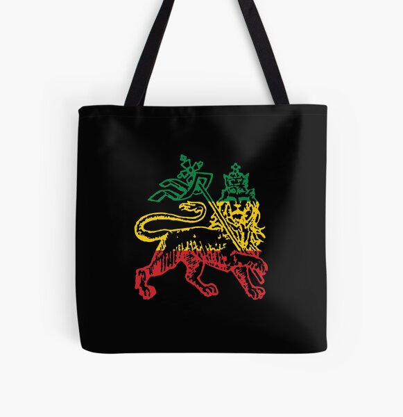 Ethiopian Wild Lion Head Messenger Bag