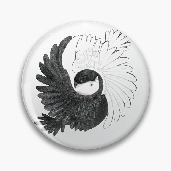 Item preview, Yin Yang Doves white  designed and sold by evafriese015.