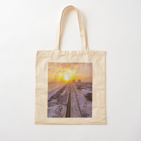 Road to Happiness Cotton Tote Bag