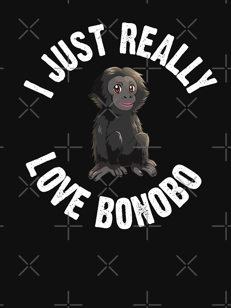 Discover I Just Really Love Bonobo - Cute Funny Bonobo Gift Classic T-Shirt