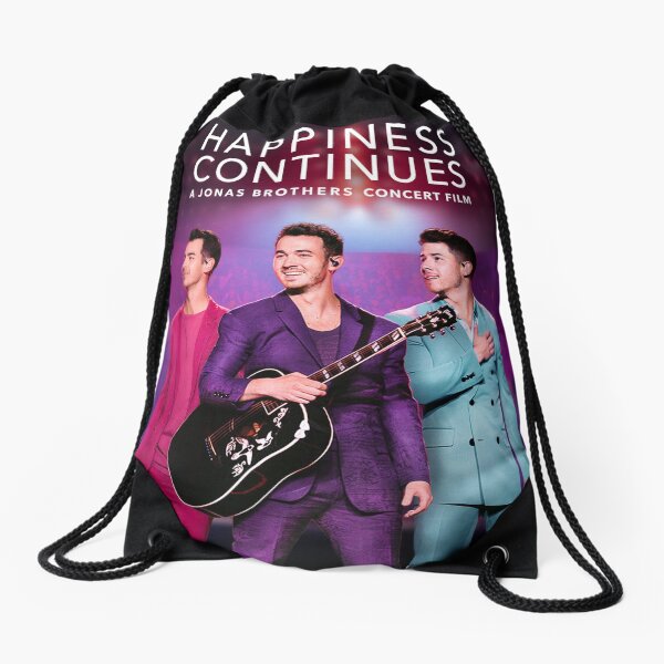 jonas happiness continues brother tour 2020 siangselasa Drawstring Bag