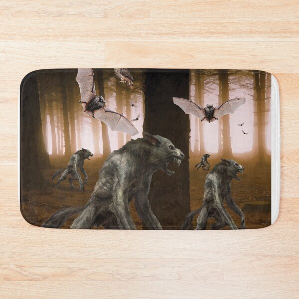 Item preview, WEREWOLVES ON THE HUNT designed and sold by johnnyssandart.