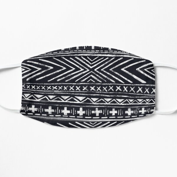 Mudcloth X and Cross Mask
