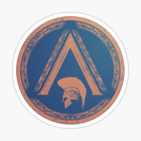 Item preview, Sparta Lambda Shield designed and sold by NicGrayGraphic.