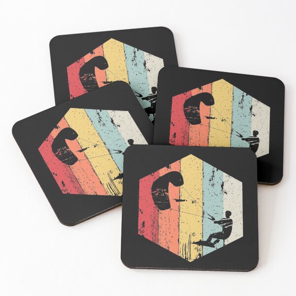 Item preview, Kite Boarding Kiteboarder Retro Vintage Look Gift designed and sold by MarkusShirts.