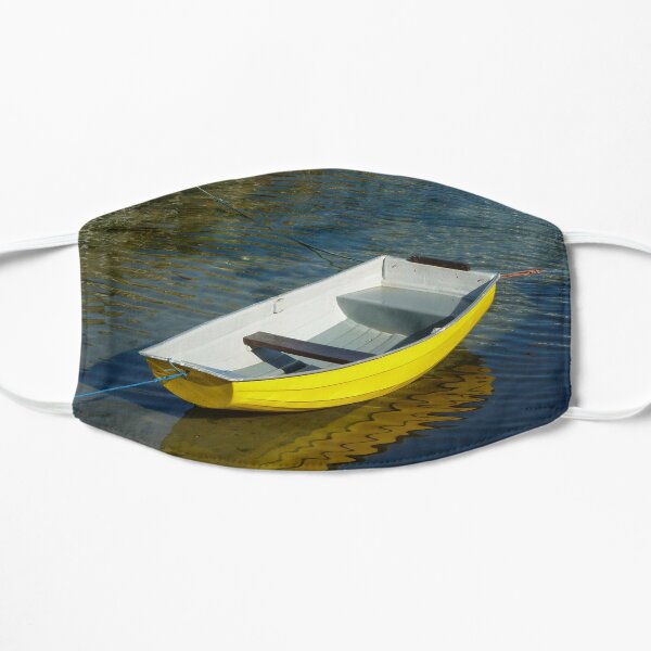 Download Yellow Boat Mask By Fara Redbubble PSD Mockup Templates