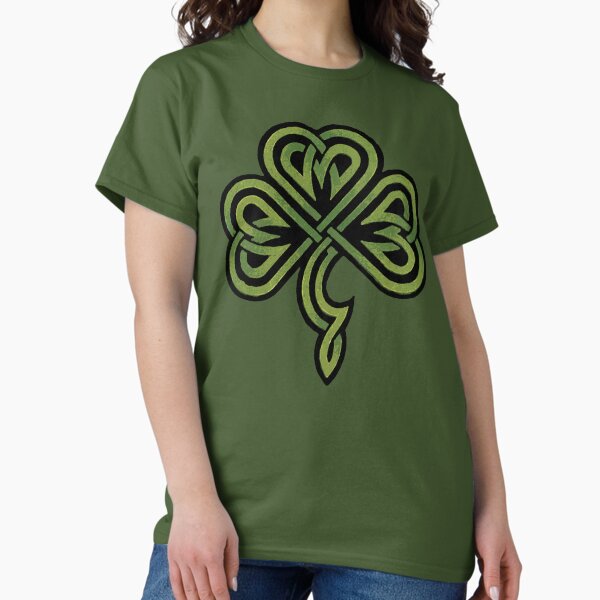 Vista previa del artículo con la obra «Shamrock irlandés», diseñado y vendido por HolidayT-Shirts.