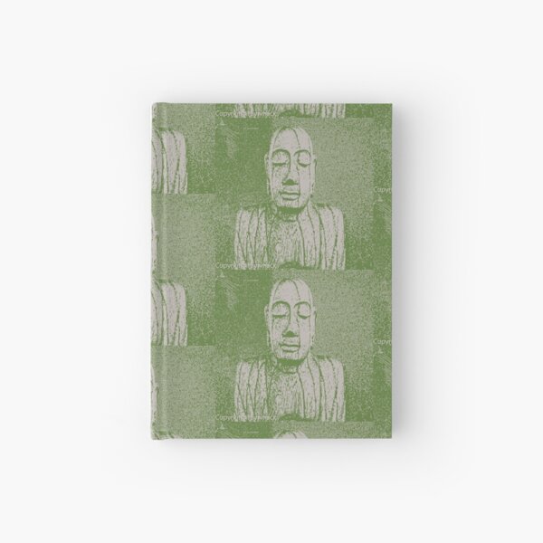 Karma in green Hardcover Journal