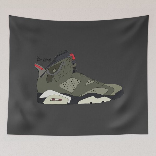 Item preview, Travis Scott Jordan 6 Retro designed and sold by Benjamin Drip.