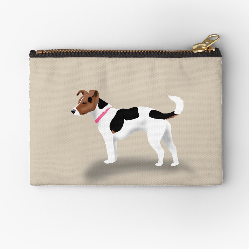 Jack Russell Zipper Pouch