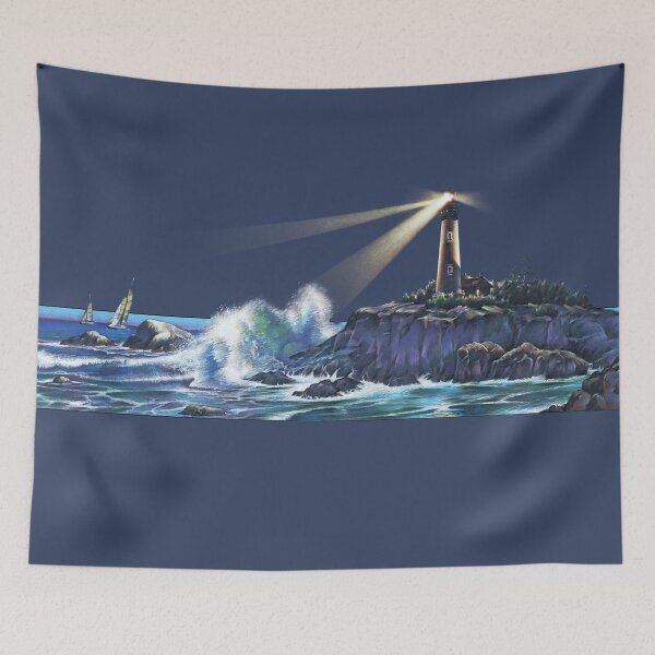 Item preview, Lighthouse Landscape designed and sold by Salmoneggs.