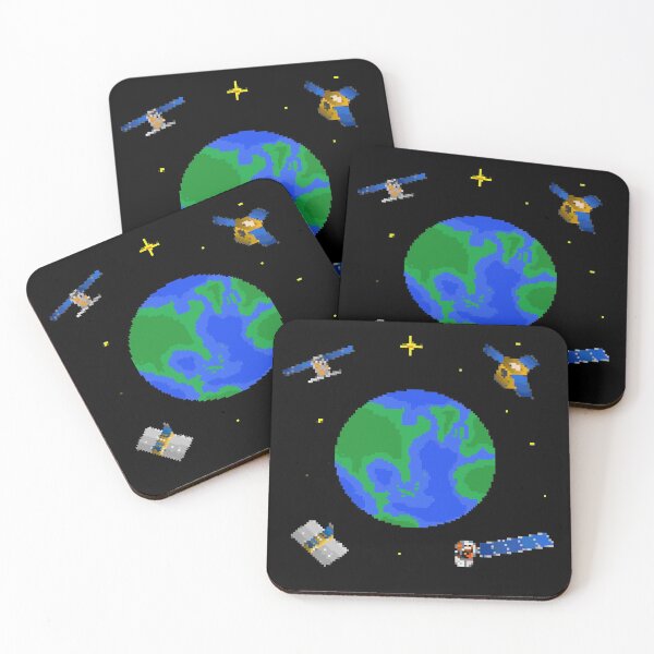 Item preview, Earth Observation -  8-Bit Style designed and sold by ProjectGeo.