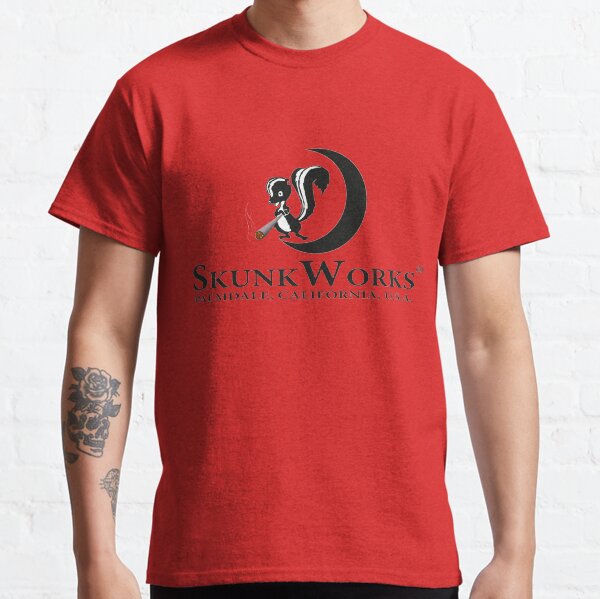 "Skunk Works" T-shirt for Sale by ANDIBLAIR | Redbubble | skunkworks t