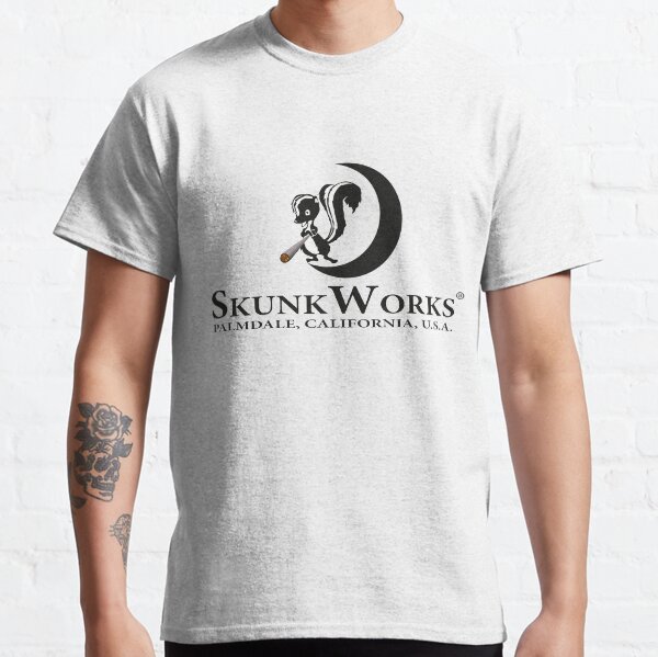 "Skunk Works" T-shirt for Sale by ANDIBLAIR | Redbubble | skunkworks t