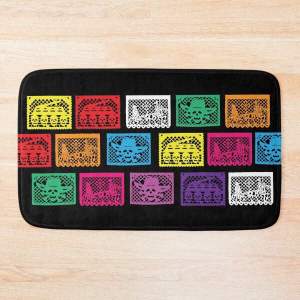Item preview, Mexican bunting for Day of the Dead. Banner with traditional Mexican paper cutting flags. designed and sold by oasisamuel.