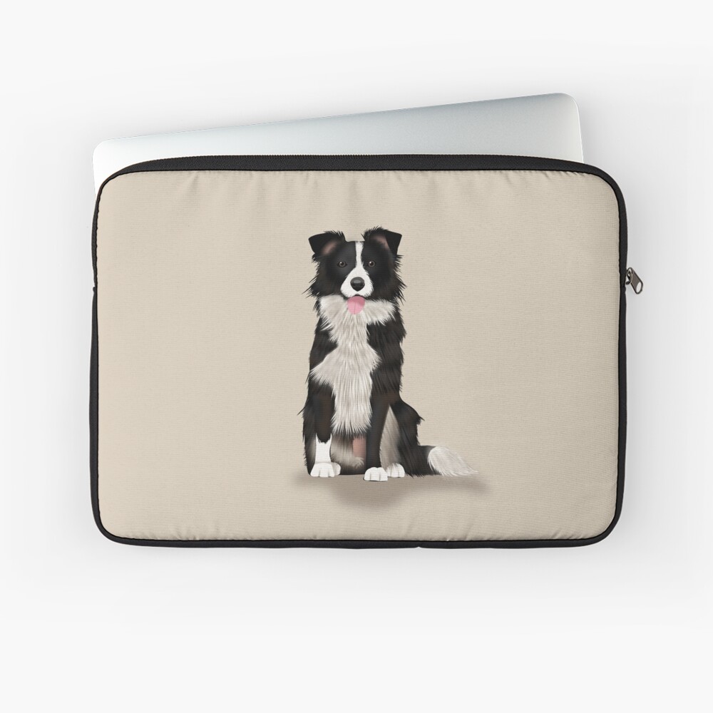 Border Collie Laptop Sleeve