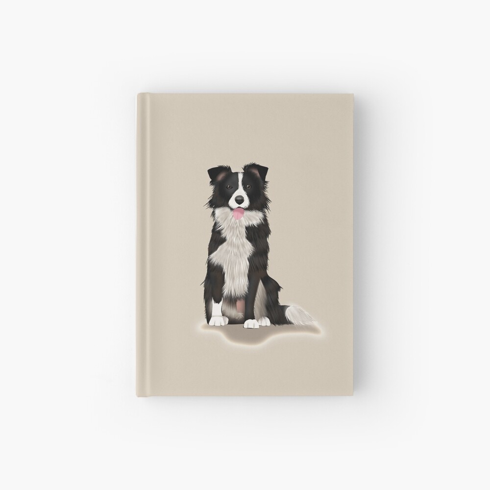 Border Collie Hardcover Journal