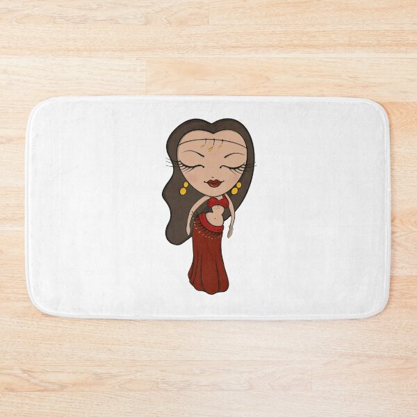 Item preview, Brunette Bellydancer  designed and sold by Shelley  Epling Embrey.