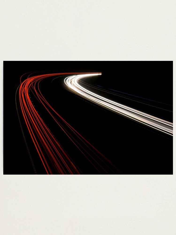 Alternate view of The Speed of Light Photographic Print